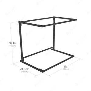 yeloStand® Ultra Heavy Duty Single Tier Sofa Display Stand (wheels optional)