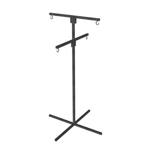 Bishop® Flower Hanging Basket Display Stand 4 Arm Black