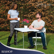 Load image into Gallery viewer, 4ft (120cm) Rectangular Folding Trestle Table by Bishop®