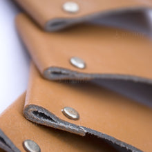 Load image into Gallery viewer, Bishop Heavy Duty Riveted Leather Jaw Covers for Spring Clamps