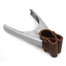 Load image into Gallery viewer, Bishop Heavy Duty Riveted Leather Jaw Covers for Spring Clamps