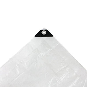 White Tarpaulin Medium Duty 110gsm